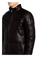 MOOSE KNUCKLES Lederjacke SYMINGTON, Farbe: SCHWARZ (Bild 1)