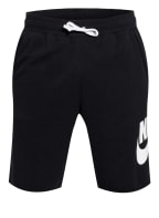 Nike Sweatshorts, Farbe: SCHWARZ/ WEISS (Bild 1)