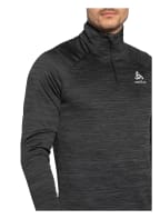 odlo Laufshirt MILLENNIUM, Farbe: SCHWARZ/ GRAU (Bild 1)