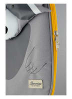 Samsonite Trolley HAPPY SAMMIES ECO, Farbe: HELLGRAU/ GELB/ DUNKELGRAU (Bild 1)