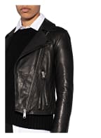 ALL SAINTS Lederjacke DALBY, Farbe: SCHWARZ (Bild 1)