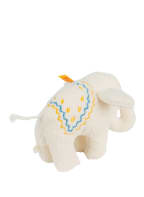 Steiff Elefant-Kuscheltier ELEFÄNTLE mit Rassel, Farbe: WEISS (Bild 1)