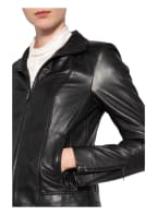 MILESTONE Lederjacke TRINA, Farbe: SCHWARZ (Bild 1)