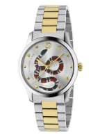 GUCCI Armbanduhr G-TIMELESS, Farbe: SILBER/ GOLD/ ROT (Bild 1)