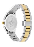 GUCCI Armbanduhr G-TIMELESS, Farbe: SILBER/ GOLD/ ROT (Bild 1)