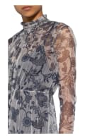RIANI Kleid mit Glitzergarn , Farbe: WEISS/ DUNKELBLAU/ HELLBRAUN (Bild 1)