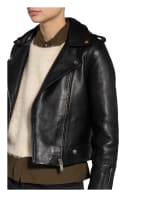 CLAUDIE PIERLOT Lederjacke CHOUCHOU, Farbe: SCHWARZ (Bild 1)