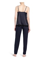 SIMONE PÉRÈLE Schlaftop SATIN SECRETS aus Satin, Farbe: DUNKELBLAU (Bild 1)