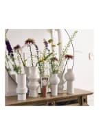 HK living Vase, Farbe: WEISS/ BLAU (Bild 1)