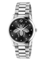 GUCCI Armbanduhr G-TIMELESS , Farbe: SILBER/ SCHWARZ (Bild 1)