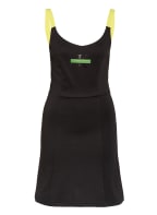 Calvin Klein Jeans Jerseykleid MILANO, Farbe: SCHWARZ/ GELB (Bild 1)