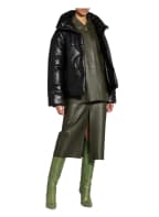 Nanushka Steppjacke in Lederoptik , Farbe: SCHWARZ (Bild 1)