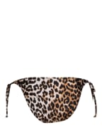 GANNI Bikini-Hose , Farbe: SCHWARZ/ CAMEL/ CREME (Bild 1)