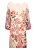 Ana Alcazar Kleid mit 3/4-Arm , Farbe: NUDE/ ROSA/ ROT (Bild 1)