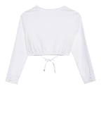 Gottseidank Trachtenbluse HELGA mit 3/4-Arm, Farbe: CREME (Bild 1)