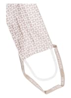 HEMISPHERE Mund- und Nasenmaske, Farbe: BEIGE/ WEISS (Bild 1)