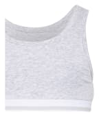 Sanetta 2er-Pack Bustiers, Farbe: SCHWARZ/ GRAU/ WEISS (Bild 1)
