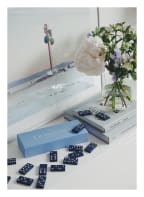 PRINTWORKS Board game DOMINO, Color: BLUE (Image 1)