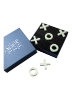 PRINTWORKS Game TIC TAC TOE, Color: DARK BLUE/ LIGHT GRAY (Image 1)