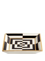 JONATHAN ADLER Bowl OP ART, Color: BLACK/ WHITE/ GOLD (Image 1)