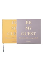 PRINTWORKS Gästebuch BE MY GUEST, Farbe: TAUPE/ DUNKELGELB (Bild 1)