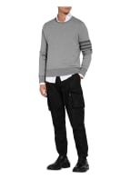 THOM BROWNE. Sweatshirt, Farbe: GRAU MELIERT (Bild 1)