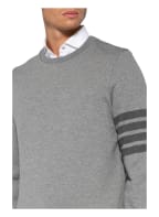 THOM BROWNE. Sweatshirt, Farbe: GRAU MELIERT (Bild 1)