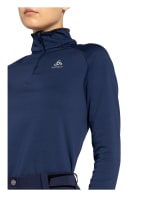odlo Fleecepullover CARVE CERAMIWARM, Farbe: DUNKELBLAU (Bild 1)