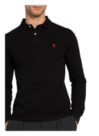 POLO RALPH LAUREN Piqué-Poloshirt Slim Fit, Farbe: SCHWARZ (Bild 1)