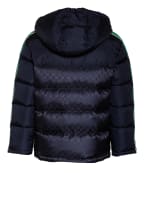 GUCCI Daunenjacke mit Galonstreifen , Farbe: DUNKELBLAU (Bild 1)