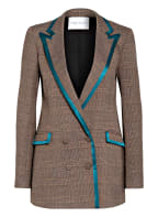 Hebe Studio Longblazer BIANCA, Farbe: CAMEL/ DUNKELBRAUN/ GELB (Bild 1)