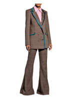 Hebe Studio Longblazer BIANCA, Farbe: CAMEL/ DUNKELBRAUN/ GELB (Bild 1)