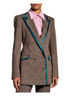 Hebe Studio Longblazer BIANCA, Farbe: CAMEL/ DUNKELBRAUN/ GELB (Bild 1)
