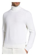 BOSS Rollkragenpullover MANUELLO, Farbe: ECRU (Bild 1)