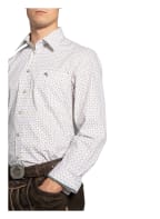 Hammerschmid Trachtenhemd Slim Fit, Farbe: WEISS/ DUNKELGRÜN/ DUNKELROT (Bild 1)