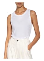 CLOSED Tanktop, Farbe: WEISS/ SCHWARZ (Bild 1)