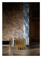 AYTM Magazine holder CURVA, Color: GOLD (Image 1)