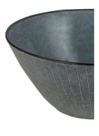 BROSTE COPENHAGEN Bowl NORDIC SEA, Color: LIGHT BLUE/ WHITE/ DARK BROWN (Image 1)