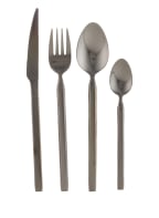 BROSTE COPENHAGEN 4-tlg. Besteck-Set SLETTEN, Farbe: SCHWARZ (Bild 1)