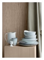 BROSTE COPENHAGEN Set of 4 egg cups NORDIC SAND , Color: LIGHT GRAY/ DARK BROWN (Image 1)