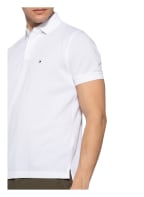TOMMY HILFIGER Piqué polo shirt regular fit, Color: WHITE (Image 1)