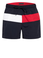 TOMMY HILFIGER Badeshorts, Farbe: DUNKELBLAU/ WEISS/ ROT (Bild 1)