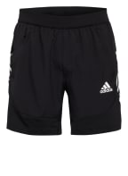 adidas Trainingsshorts AEROREADY mit Mesh-Einsatz, Farbe: SCHWARZ/ WEISS (Bild 1)