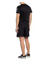 adidas Trainingsshorts AEROREADY mit Mesh-Einsatz, Farbe: SCHWARZ/ WEISS (Bild 1)