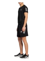 adidas Trainingsshorts AEROREADY mit Mesh-Einsatz, Farbe: SCHWARZ/ WEISS (Bild 1)