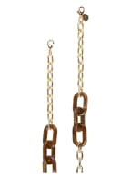 CHEEKY CHAIN MUNICH Smartphone-Kette CLARA , Farbe: GOLD/ BRAUN (Bild 1)