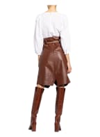 DOROTHEE SCHUMACHER Lederrock, Farbe: COGNAC (Bild 1)