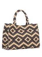 ANOKHI Shopper, Farbe: SCHWARZ/ BEIGE (Bild 1)