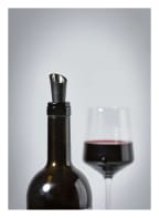 ZONE DENMARK Wine pourer, Color: BLACK/ SILVER (Image 1)