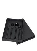 BROSTE COPENHAGEN 4-tlg. Besteck-Set SLETTEN, Farbe: SCHWARZ (Bild 1)